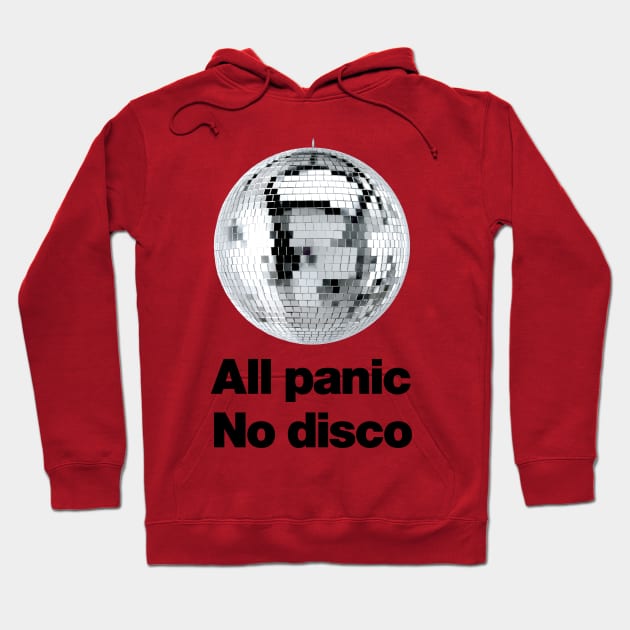 All Panic No Disco Hoodie by swallo wanvil